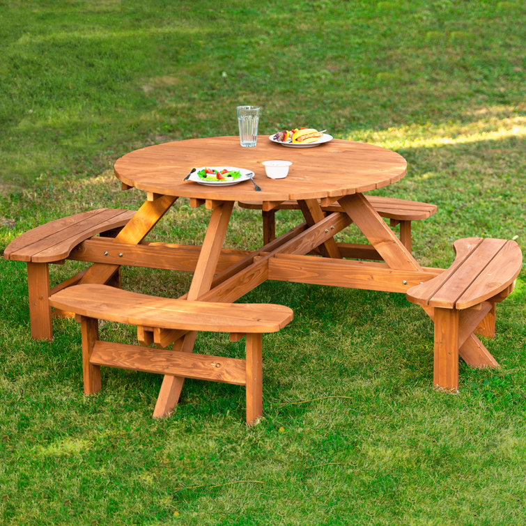 8 person picnic discount table